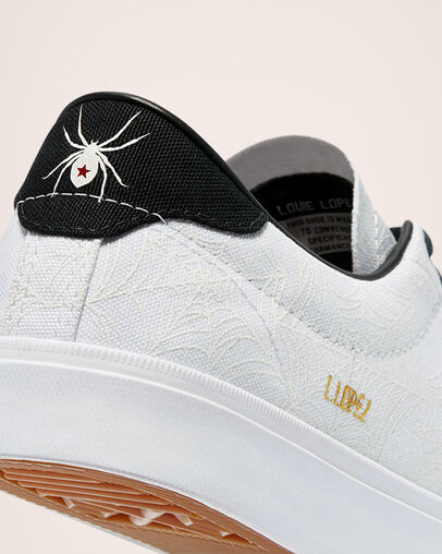 converse cons Louie Lopez pro white spider skate 