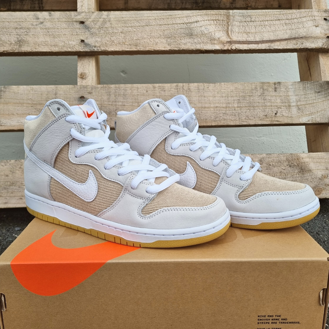 Nike SB dunk high pro iso unbleached pack 2021 nike skateboarding