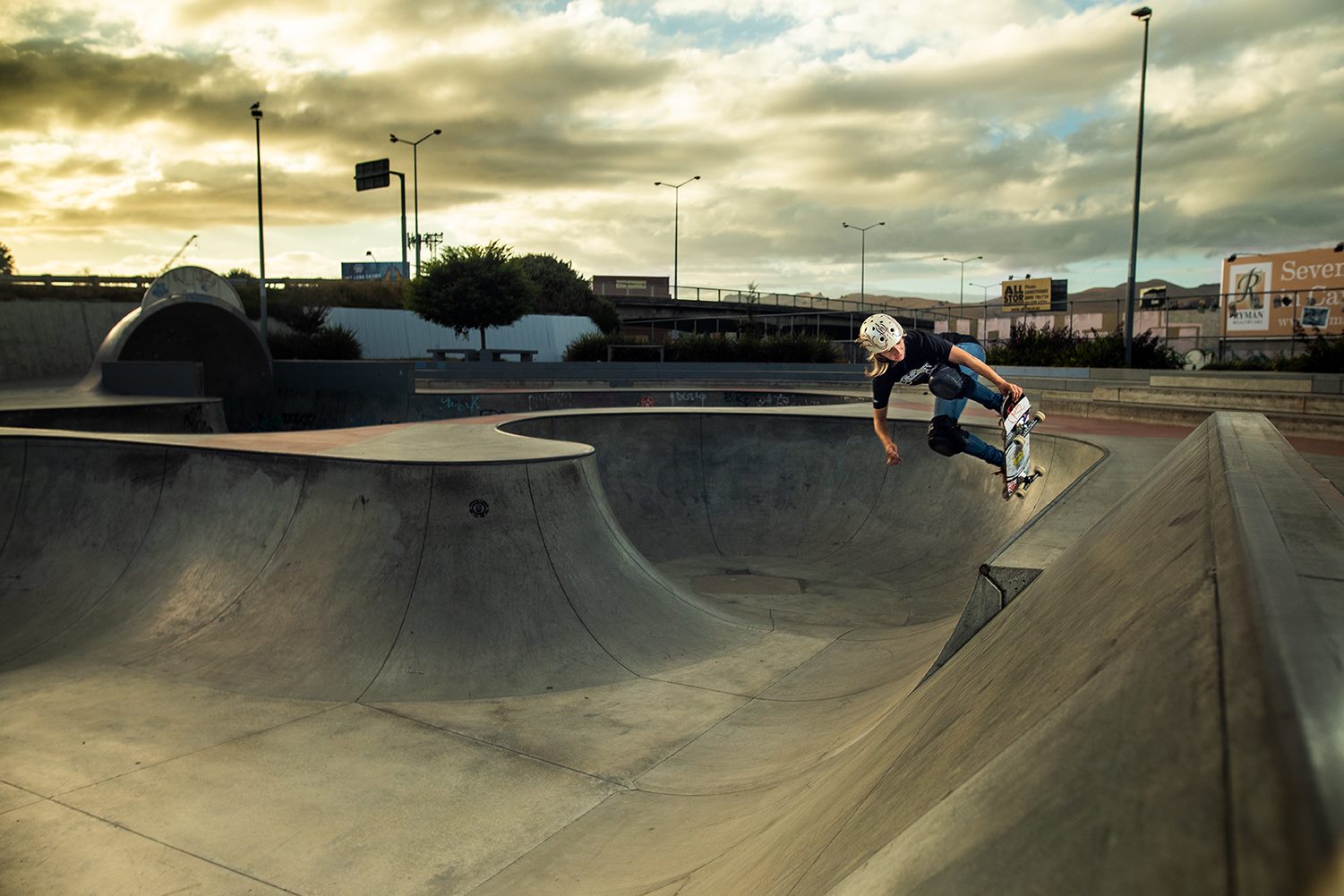 Krysta Ashwell bowl skating