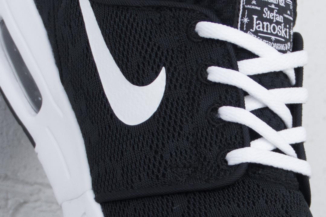 Janoski Max Black White Mesh