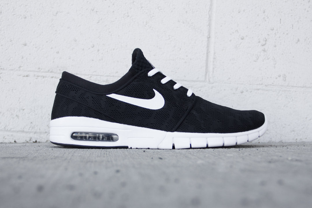 Janoski Max Black White Mesh