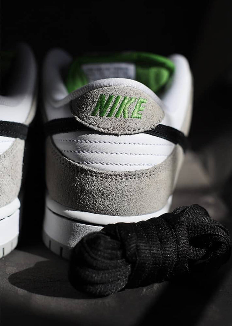 nike sb dunk low "chlorophyll"