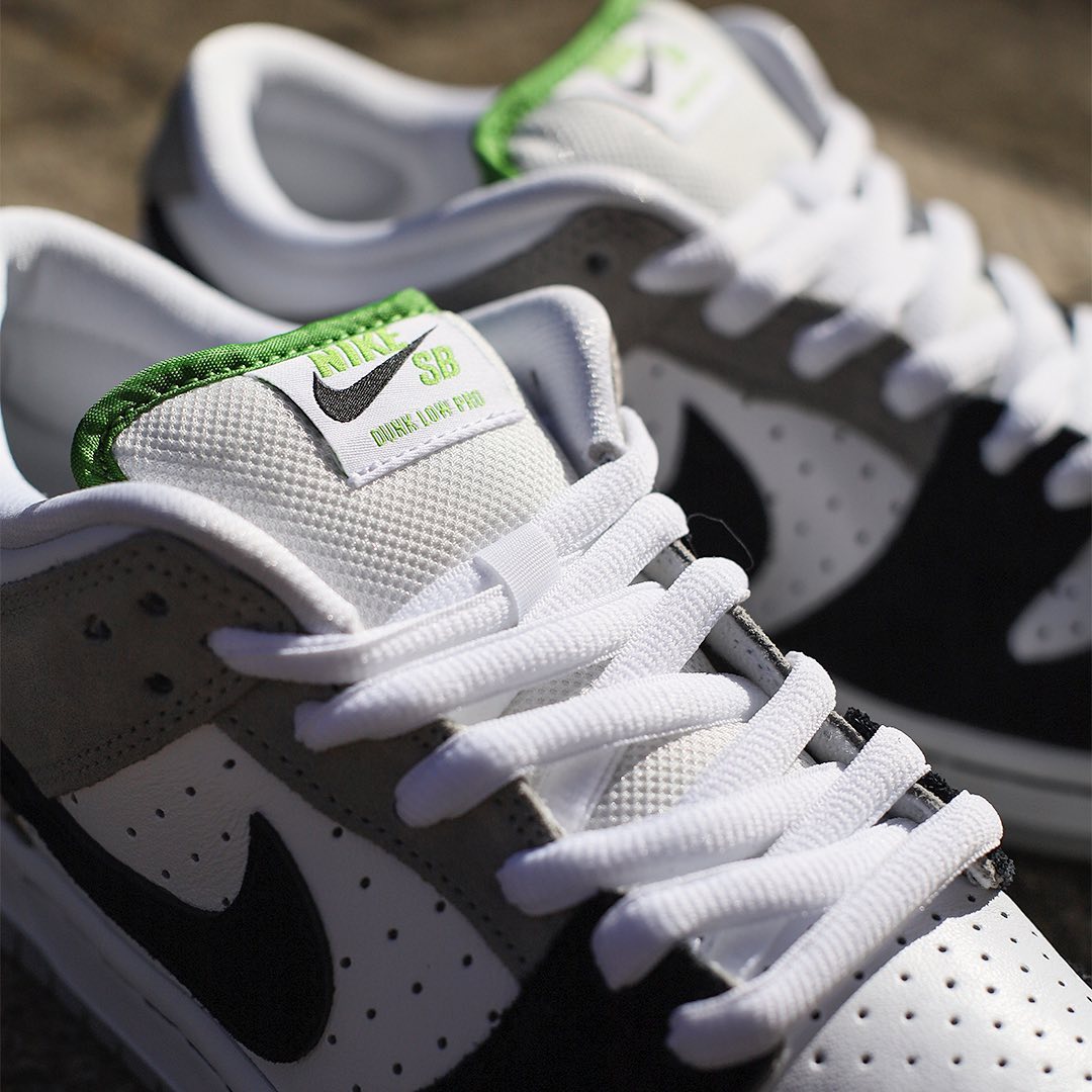 nike sb dunk low "chlorophyll"