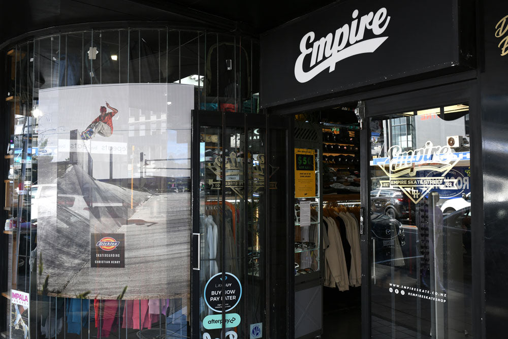 Empire Skate outside shop