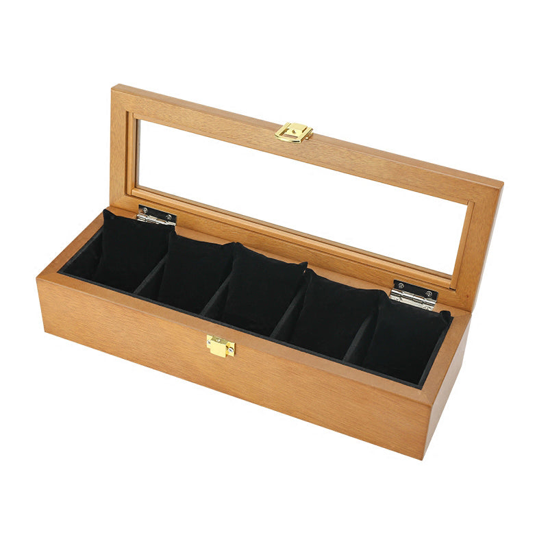 Coffret Montres et Bijoux en Cuir 8 slots