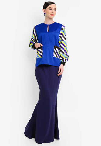 Top Inspirasi 45 Baju Raya 2020 Navy Blue 