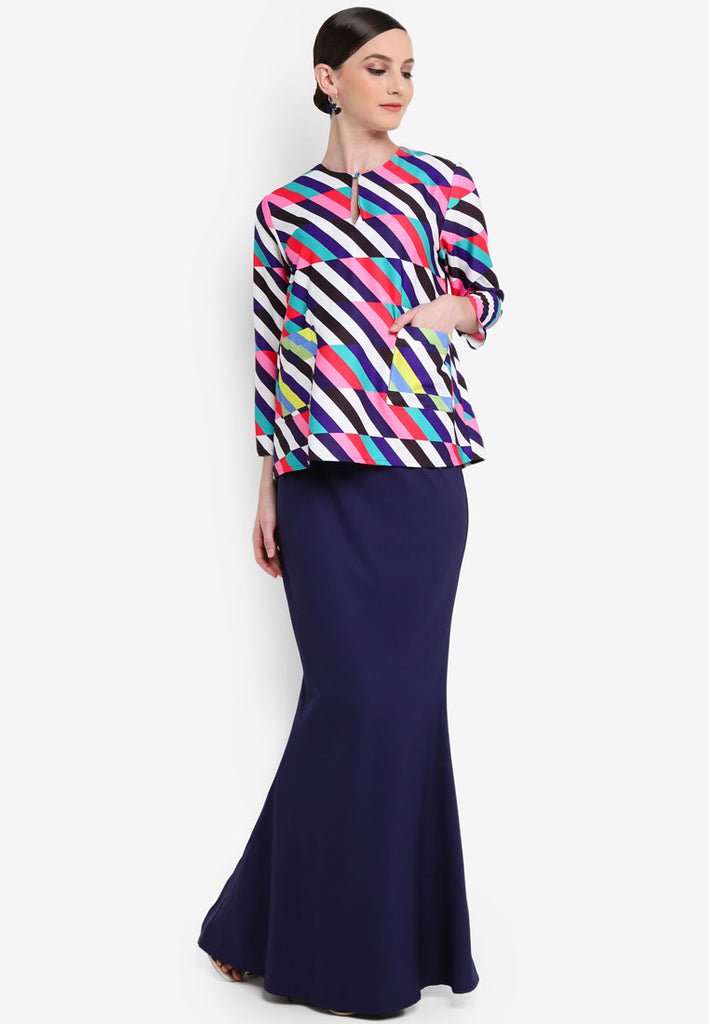 Top Inspirasi 45 Baju Raya 2020 Navy Blue 