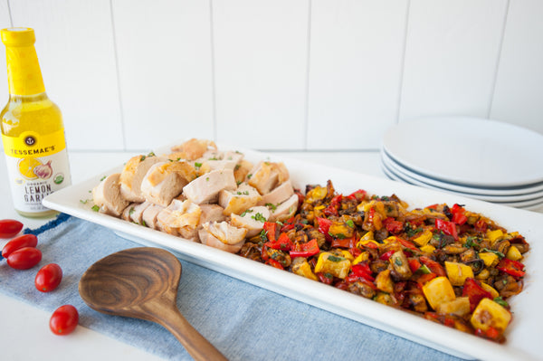 ratatouille with chicken