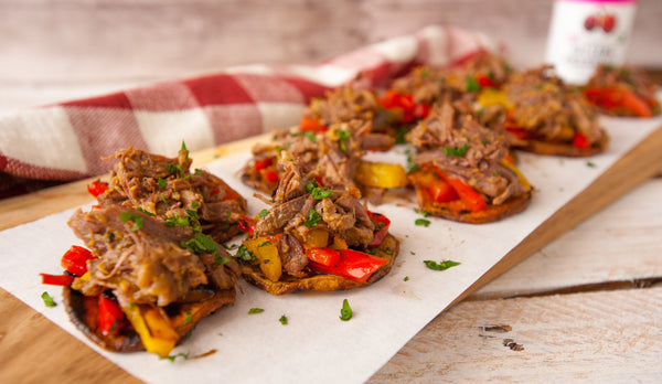 short rib crostini