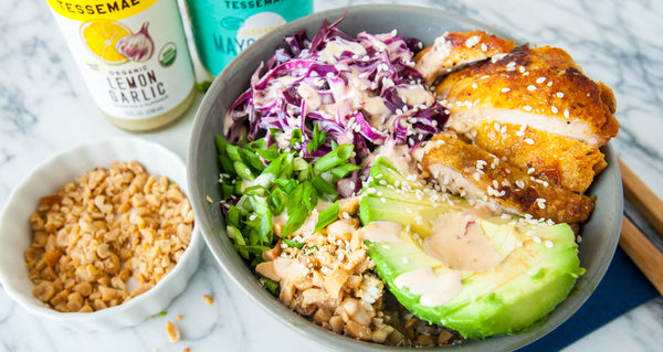 crispy chicken bowl