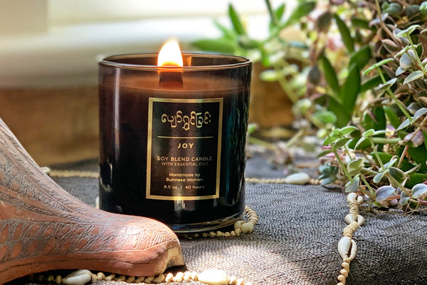 Refugee-made gifts and candles that give back for a cause. Embrace refugees on World Refugee Day.