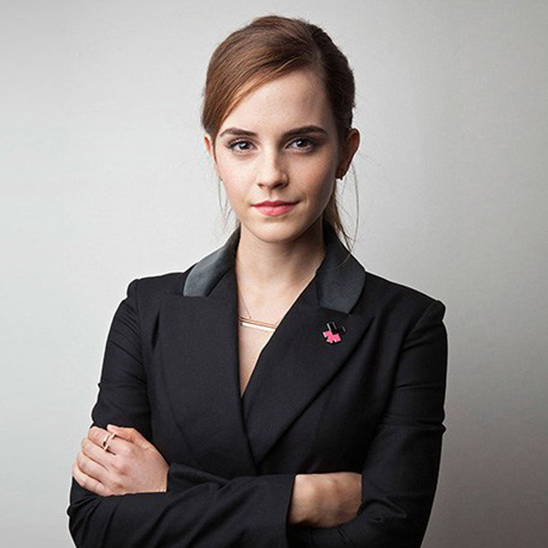 Actress Emma Watson is an inspiration to Prosperity Candle's women refugees pouring fair trade handmade soy candles