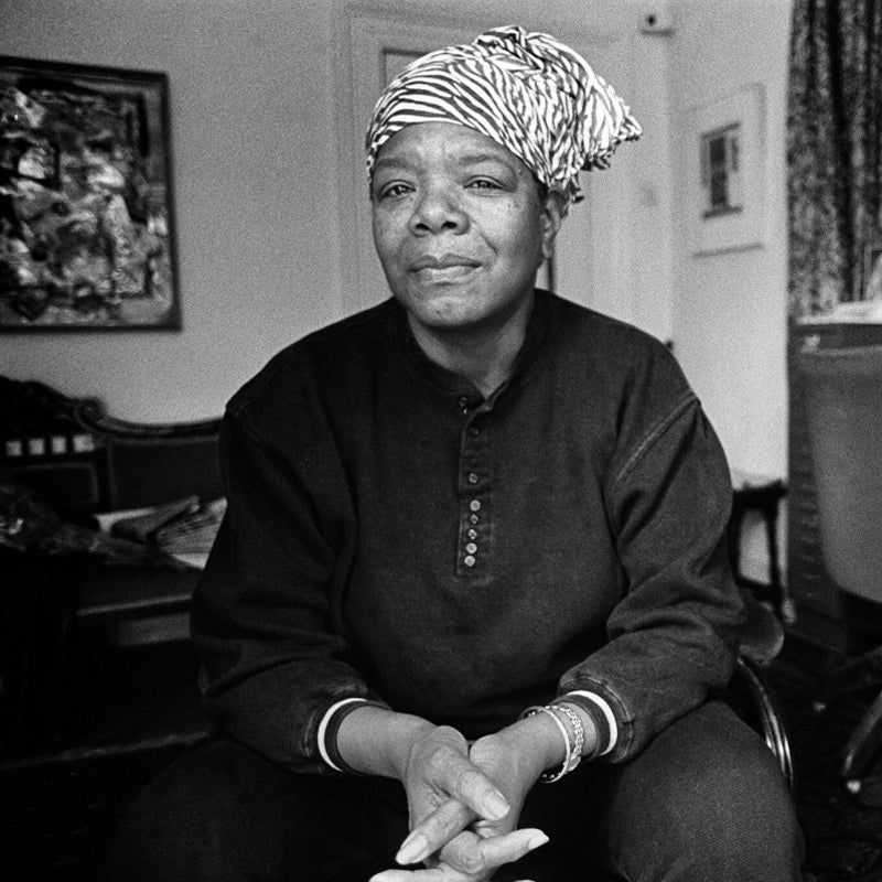 Civil rights leader Maya Angelou is an inspiration to Prosperity Candle's women refugees pouring fair trade handmade soy candles