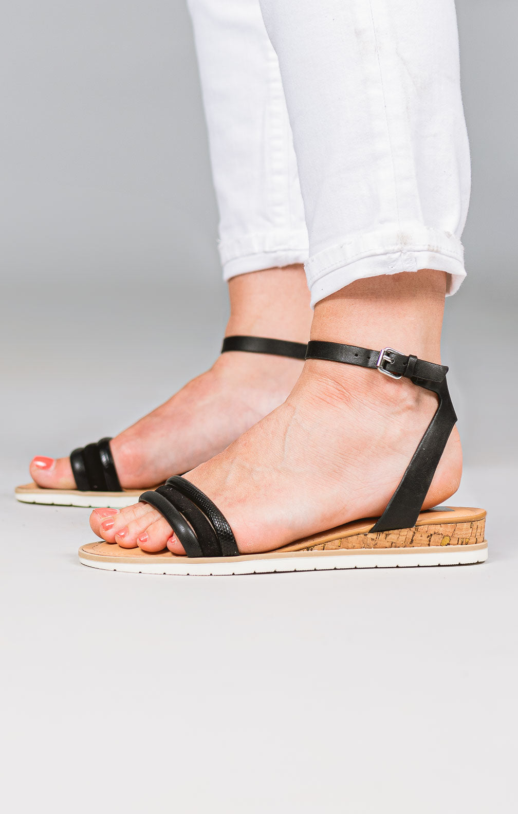 Friday Low Wedge Sandals