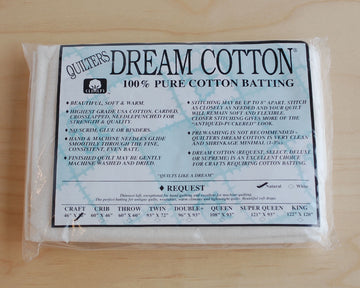 Quilters Dream Cotton REQUEST Batting