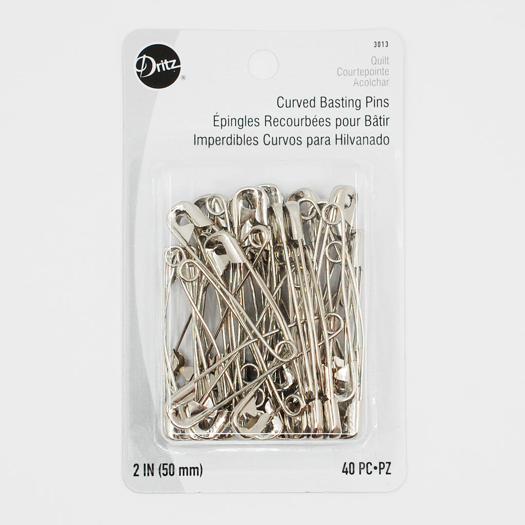 Curved Safety Pins 1 1/2 Size 2 (40ct)