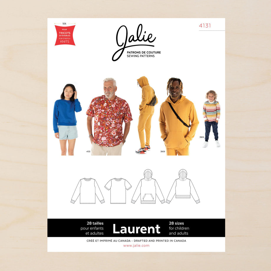 Sewing Pattern Jalie 3245 - Raglan Top, Racerback Tank and Tunics