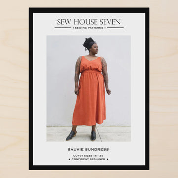 Add Waist Ties to Your Sauvie Sundress – Sew House Seven