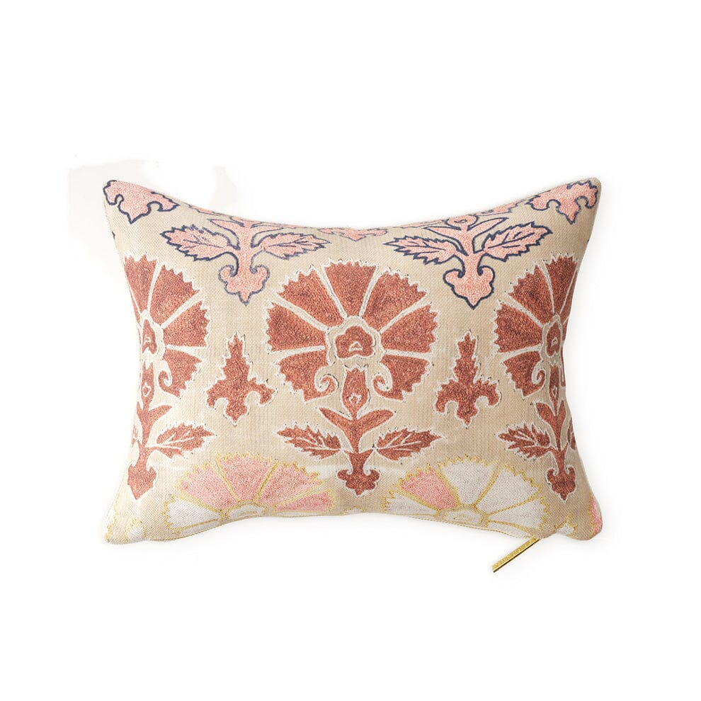 Sevilla 22″ Blush Pink Linen Pillow Cover