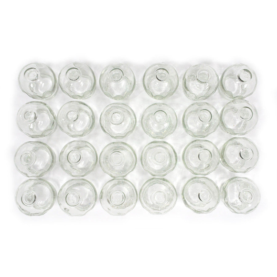 拔罐 12 pcs Thick Glass Cupping Set for Professionals (2 Cups  #5~2.87x4x3.5) (4 Cups #4~2.5x3.5x3) (4 Cups #3~2.25x3.12x2.8) (2  Cups #2~2.37x3x2) - We Pay Your Sales Tax