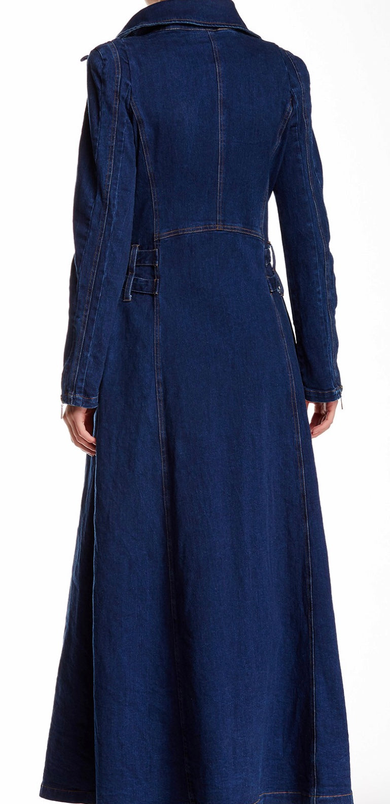 denim duster dress