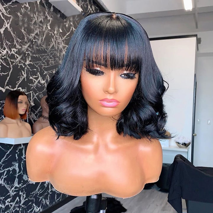 body wave bob wig