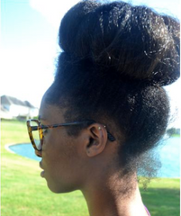 Natural Hair Bun