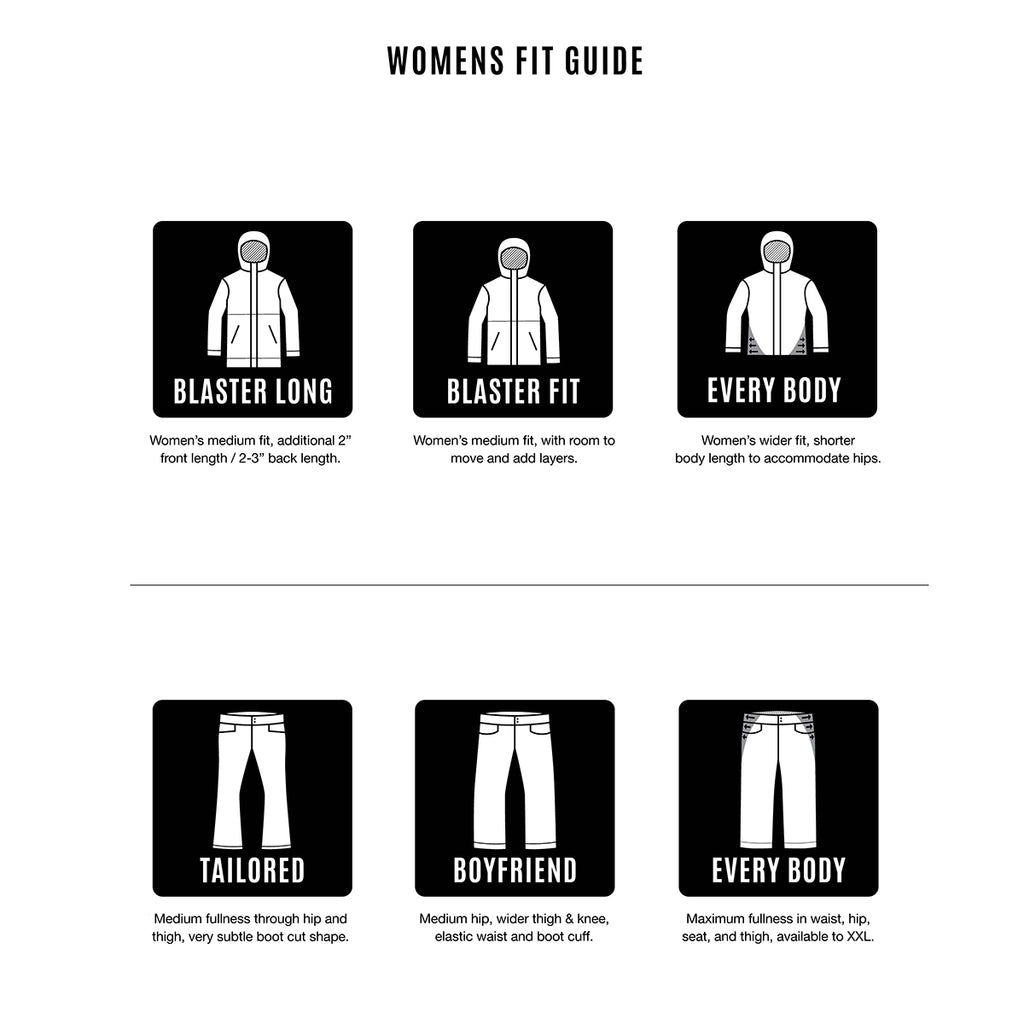 Womens Fit Guide