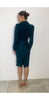 8614 Aliza Emerald Lace Skirt Dress