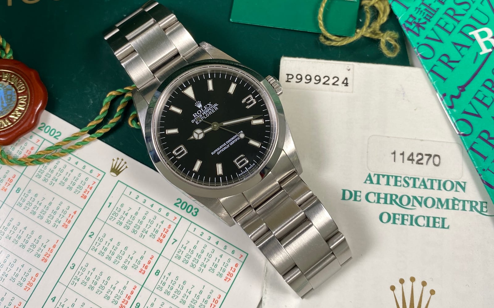 used rolex explorer