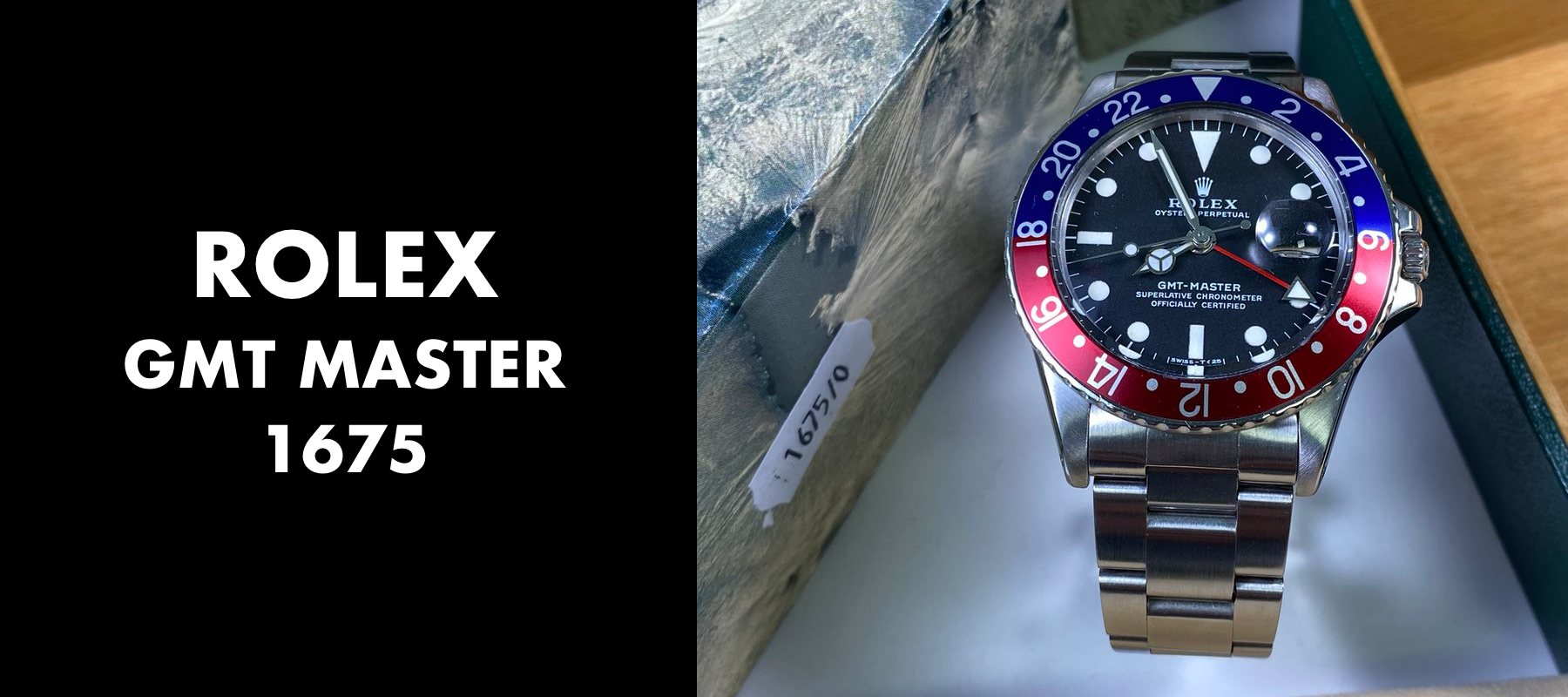Rolex GMT Master 1675 - History