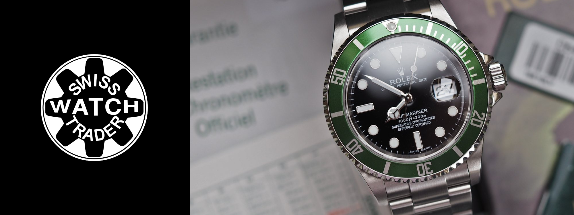 Rolex Submariner Kermit M Serial 40mm