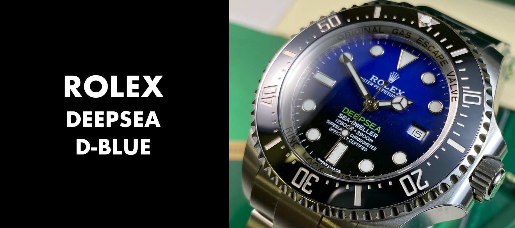 Rolex Deepsea D-Blue 116660 - History