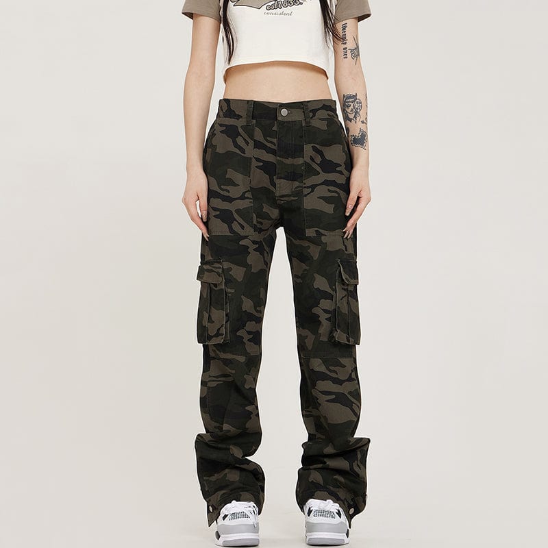 RTK (W) No. 1032 CAMO CARGO PANTS – REALTAKAI