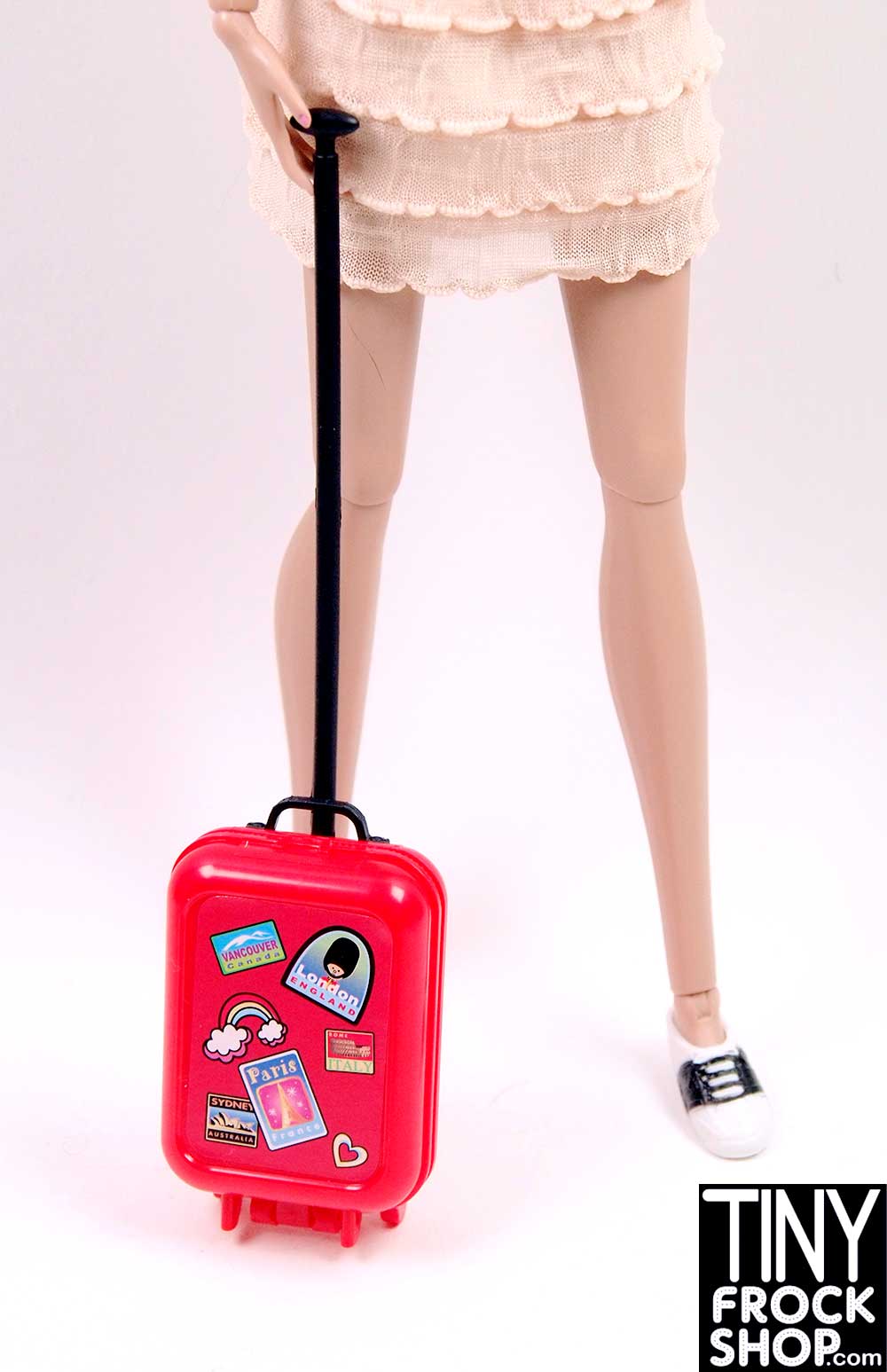 barbie travel luggage
