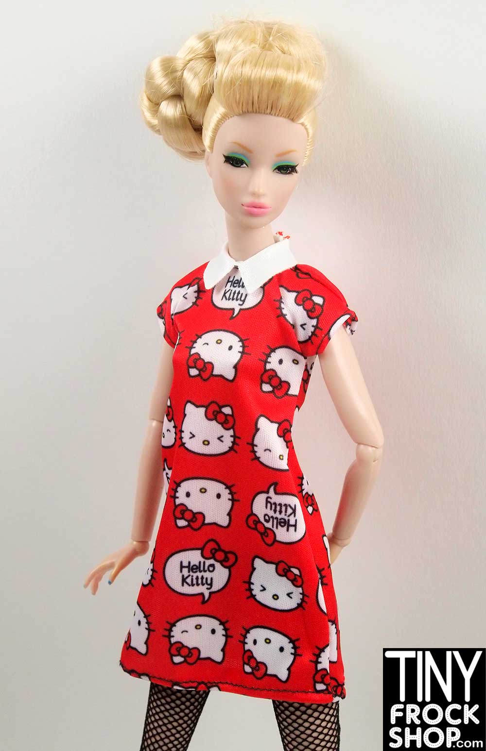 red barbie frock