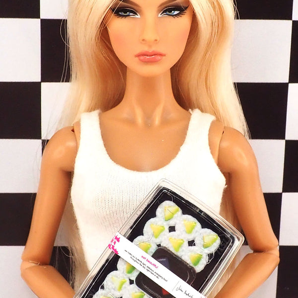 volgens mouw Nest Tiny Frock Shop 12" Fashion Doll Mini Brands Foodies Julian Metcalfe Avo  Baby Rolls Sushi