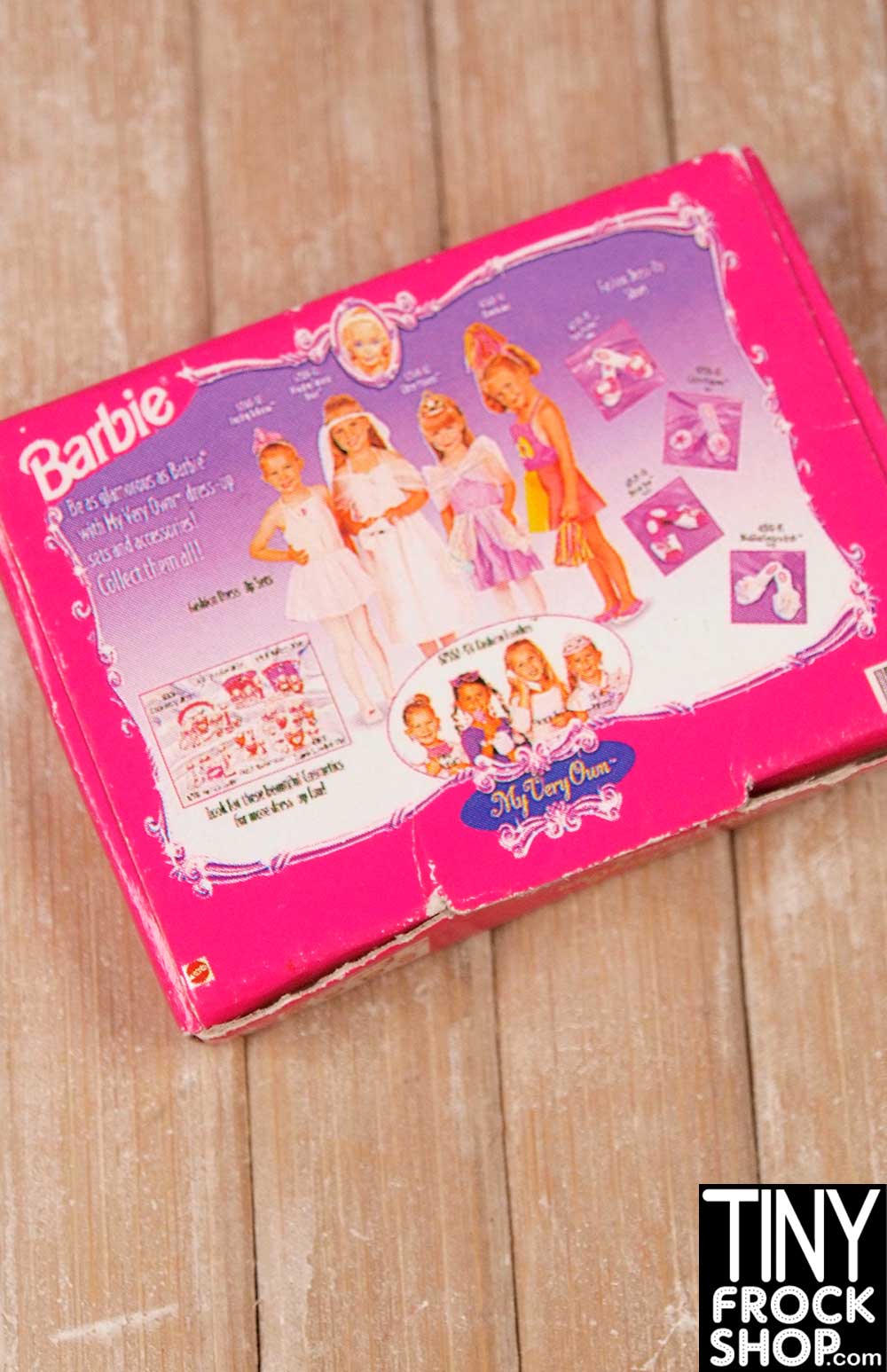 empty barbie box