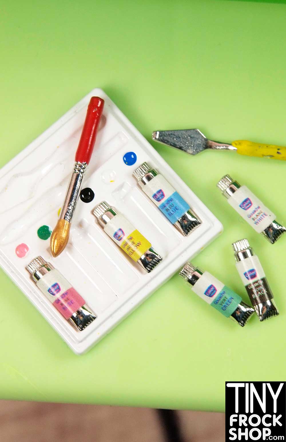 barbie painting set