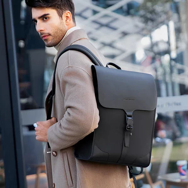 Modern Black Laptop Bag for Men and Women