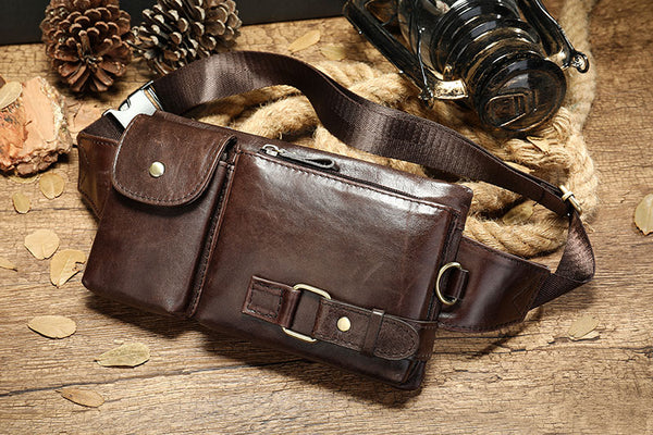 leather fanny pack