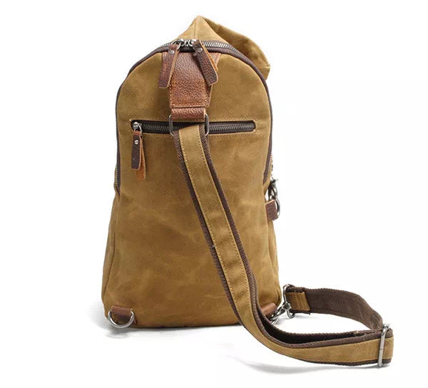 Canvas Crossbody Bag for Men