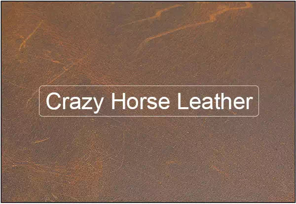 Fashionable men's vintage Crazy Horse leather backpack