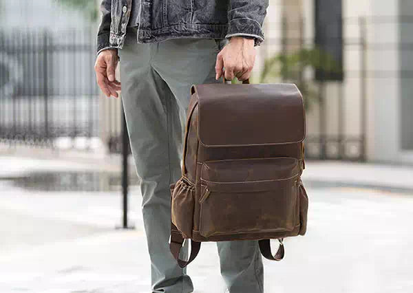 The 9 Best Leather Backpacks for Men