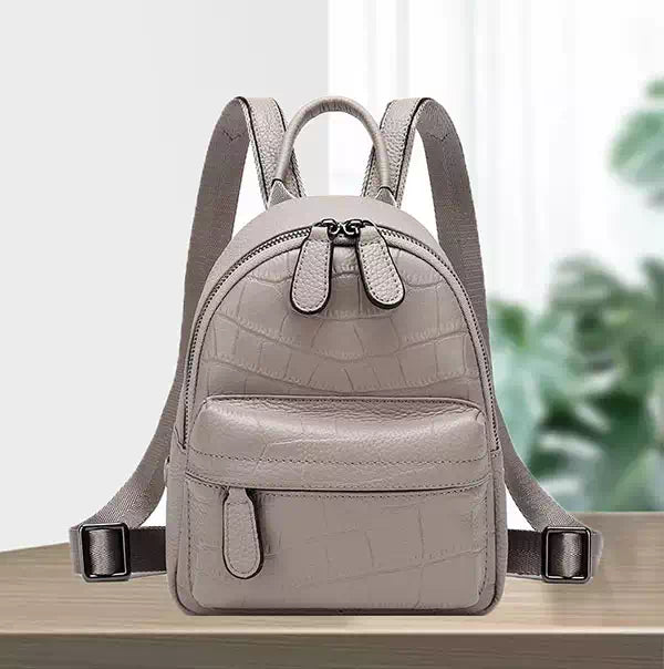 Mini Leather Backpack