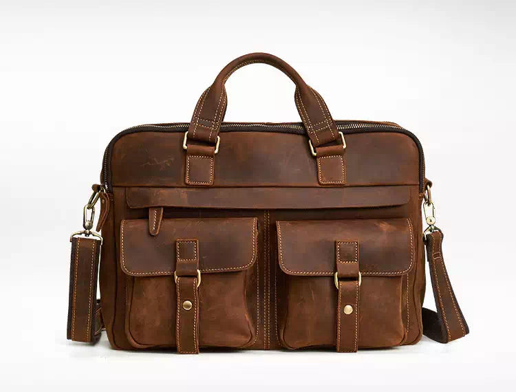 Leather Briefcase for Men – Luke Case