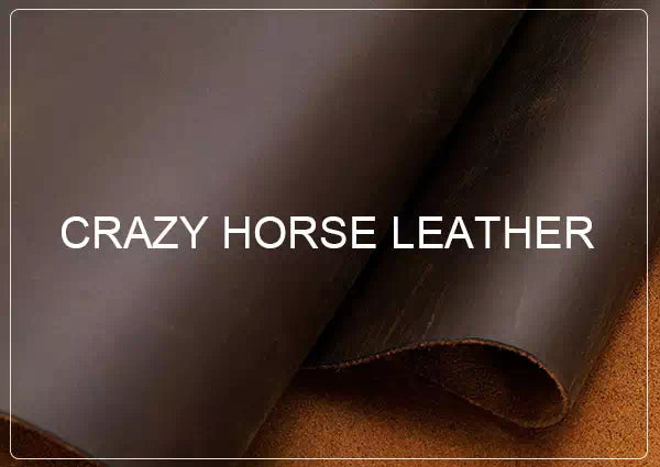 Men's vintage crazy horse leather satchel bag