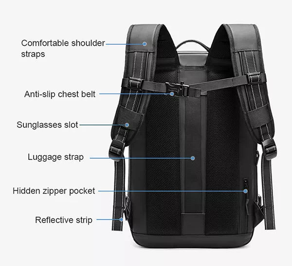 Canvas waterproof photography backpack