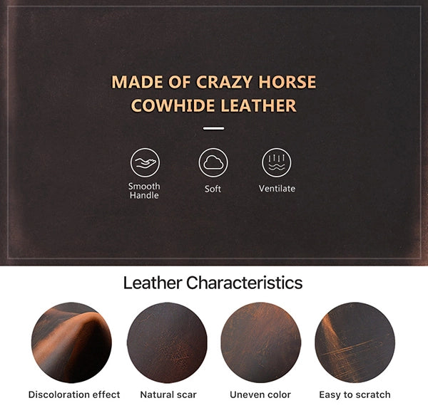 Fashionable leather watch housing