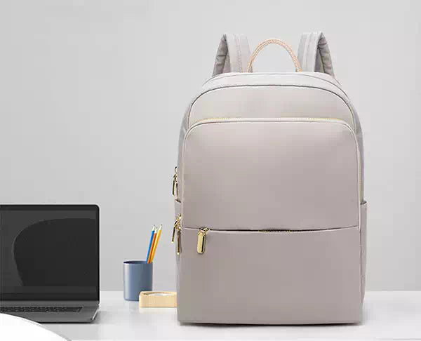 Chic tech-savvy women's laptop backpack